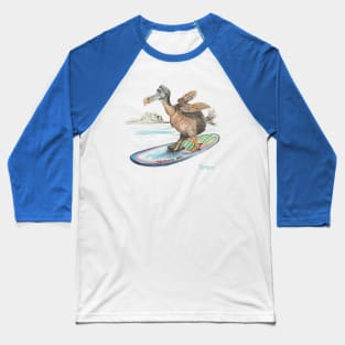 Dodo goes boardsailing Baseball T-Shirt